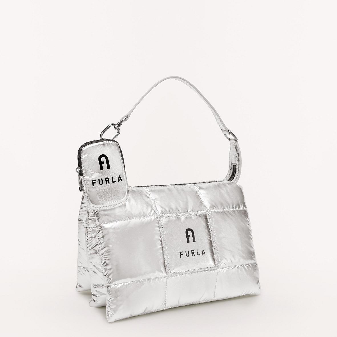 Furla Piuma Vesker Oslo - Skulderveske Dame Sølv JXA860127